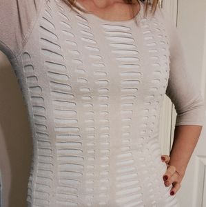 Express 3/4 sleeve top sweater